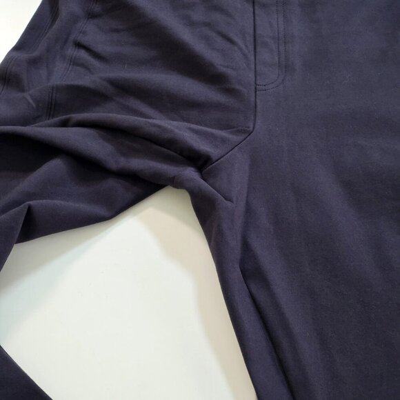 Spanx Pants Womens L Tall Navy Pull On Ponte Stretch No Pockets Office Casual - Picture 13 of 16